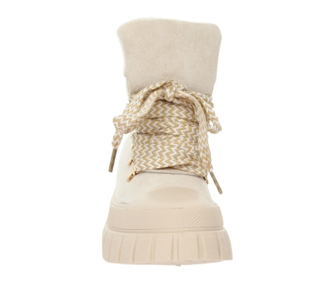 Botki damskie Evento 24BT26-7929 beż