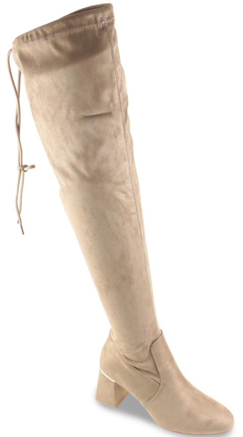 Kozaki damskie Cabin H2425B beż