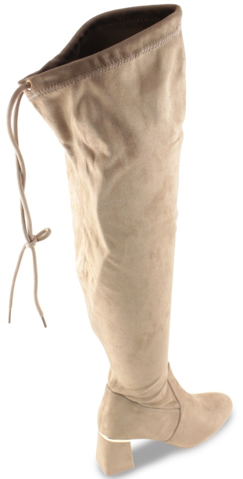 Kozaki damskie Cabin H2425B beż