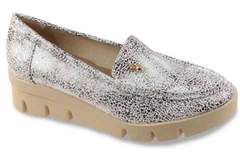 Mokasyny damskie M. Daszyński MR23109D-2 złoty