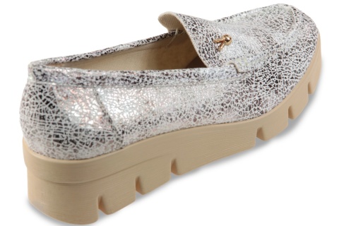 Mokasyny damskie M. Daszyński MR23109D-2 złoty