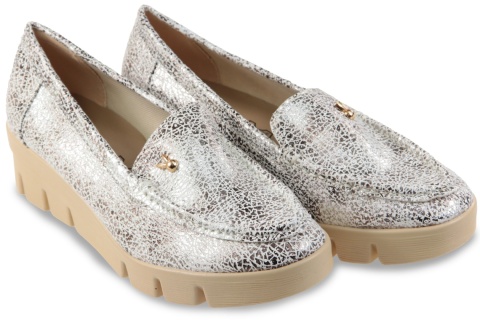 Mokasyny damskie M. Daszyński MR23109D-2 złoty