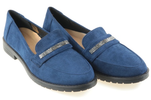 Półbuty damski Cabin 22T70 - 7 granat