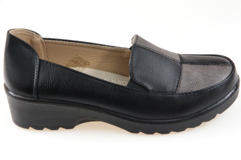 Półbuty damskie Cabin 22T69-1 czarny