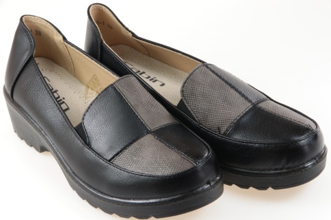 Półbuty damskie Cabin 22T69-1 czarny