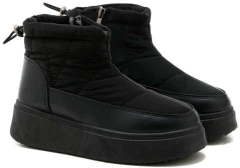 Śniegowce damskie News 24SN26-7362 czarny