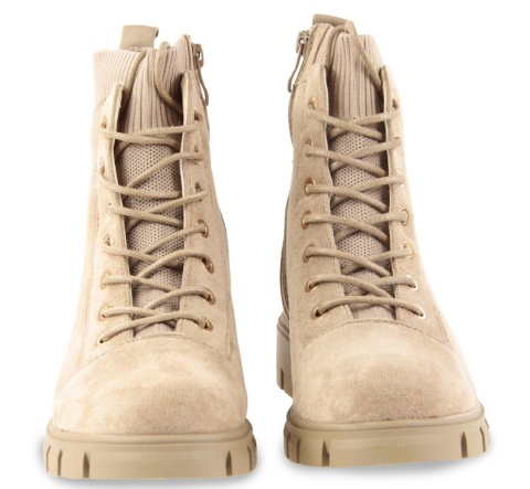 Botki damskie M. Daszyński MR23123-8 beż