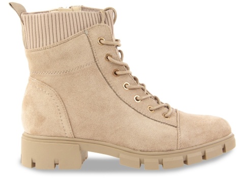 Botki damskie M. Daszyński MR23123-8 beż