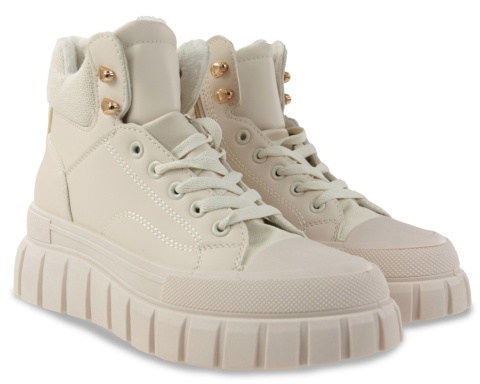 Botki amskie 24BT26-7376 beż