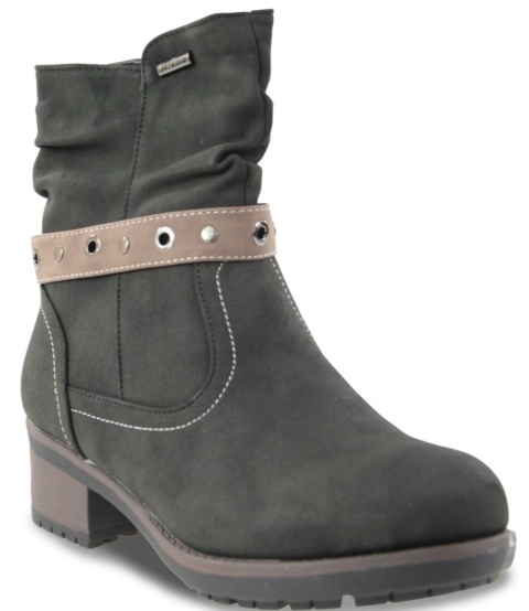 Botki damskie Cabin 12050-1 czarny