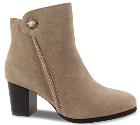 Botki damskie Cabin H2270B khaki/ beż