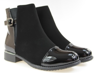 Botki damskie Cabin H2410 czarny