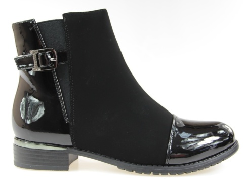 Botki damskie Cabin H2410 czarny