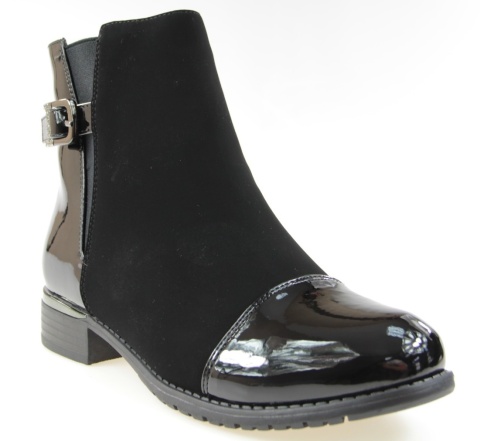 Botki damskie Cabin H2410 czarny