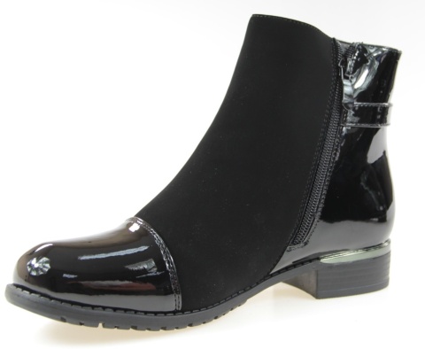 Botki damskie Cabin H2410 czarny