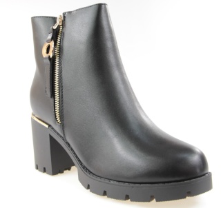 Botki damskie Cabin H2417A czarny