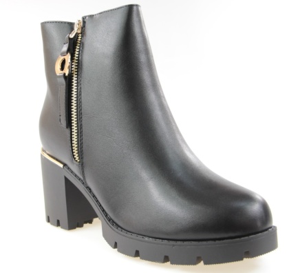 Botki damskie Cabin H2417A czarny