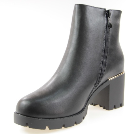 Botki damskie Cabin H2417A czarny