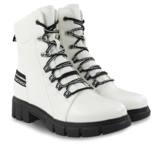 Botki damskie Cabin H2421B biały