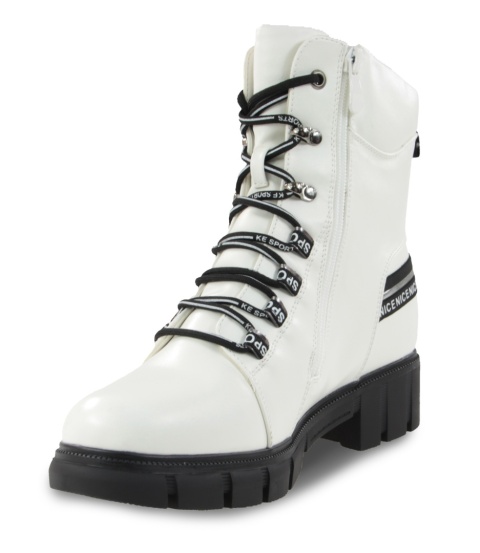 Botki damskie Cabin H2421B biały