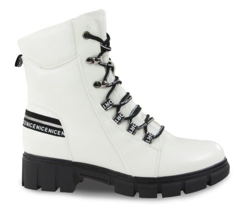 Botki damskie Cabin H2421B biały