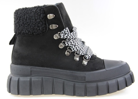 Botki damskie Evento 24BT26-7929 czarny