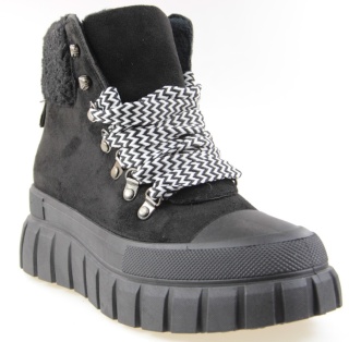 Botki damskie Evento 24BT26-7929 czarny