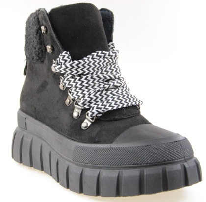 Botki damskie Evento 24BT26-7929 czarny