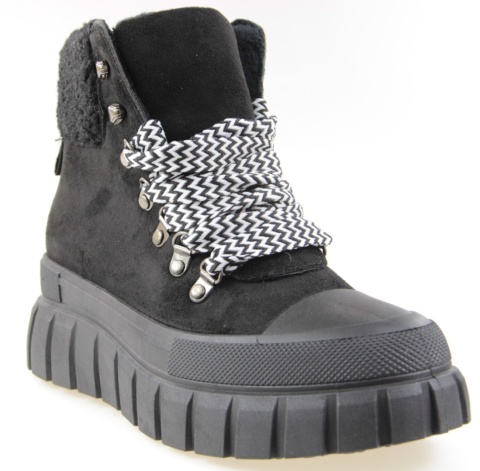 Botki damskie Evento 24BT26-7929 czarny