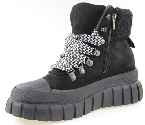 Botki damskie Evento 24BT26-7929 czarny