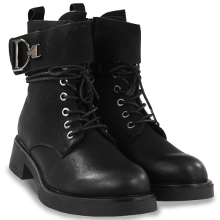 Botki damskie Evento 24BT35-7806 czarny