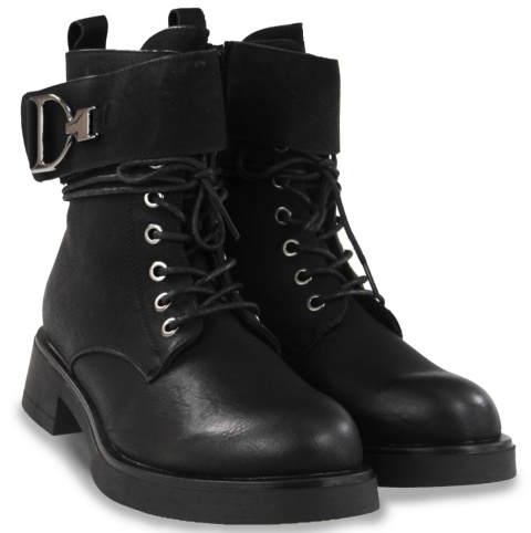 Botki damskie Evento 24BT35-7806 czarny