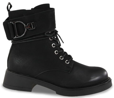 Botki damskie Evento 24BT35-7806 czarny