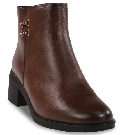 Botki damskie Evento 25BT02-9388 brąz