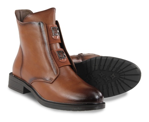 Botki damskie Evento 25BT02-9400 brąz