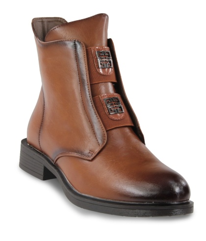 Botki damskie Evento 25BT02-9400 brąz