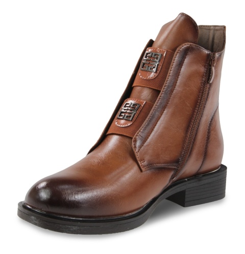 Botki damskie Evento 25BT02-9400 brąz