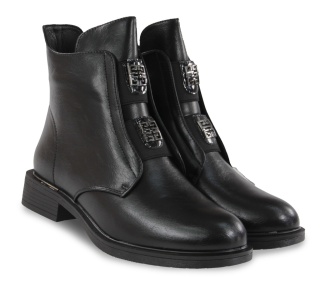 Botki damskie Evento 25BT02-9400 czarny