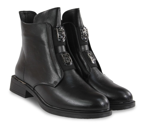 Botki damskie Evento 25BT02-9400 czarny