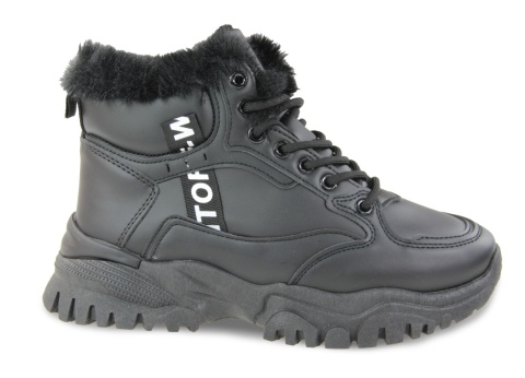 Botki damskie Evento 25BT26-9121 czarny