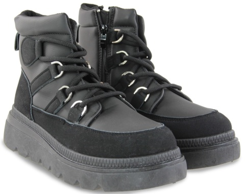 Botki damskie Evento 25BT26-9247 czarny