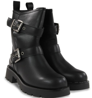 Botki damskie Evento24BT35-7864 czarny