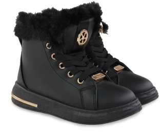 Botki dziecięce 3800-1 czarny