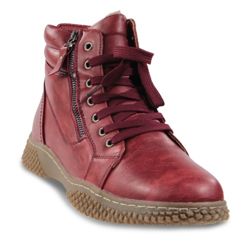 Damskie obuwie zimowe Evento 24BT02-7978 burgund