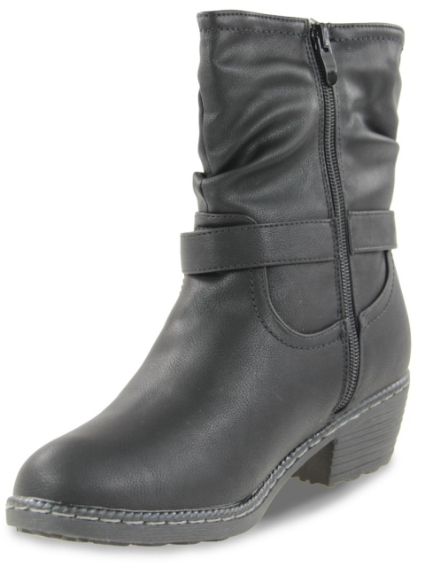 Kozaczki damskie Cabin 01805-1 czarny