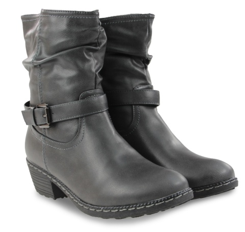 Kozaczki damskie Cabin 01805-3 szary