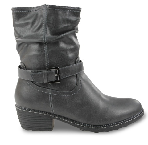 Kozaczki damskie Cabin 01805-3 szary