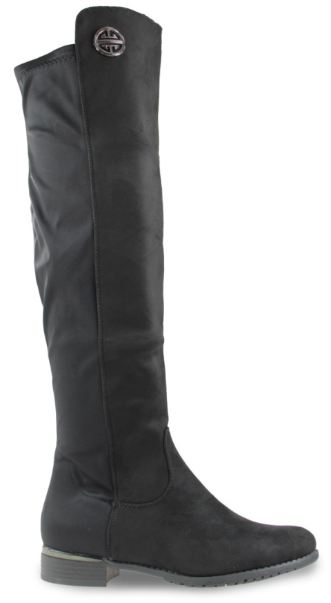 Kozaki damskie Cabin HX5037-83A czarny