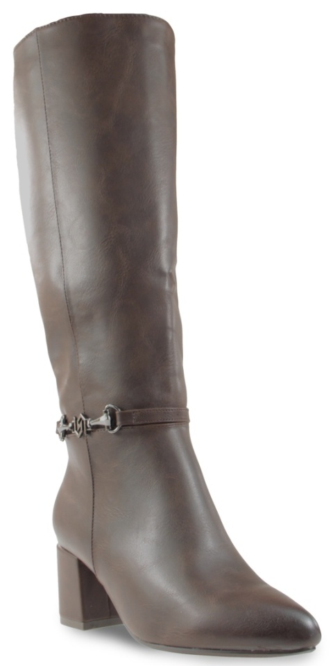 Kozaki damskie M. Daszyński MR2263-12 brąz