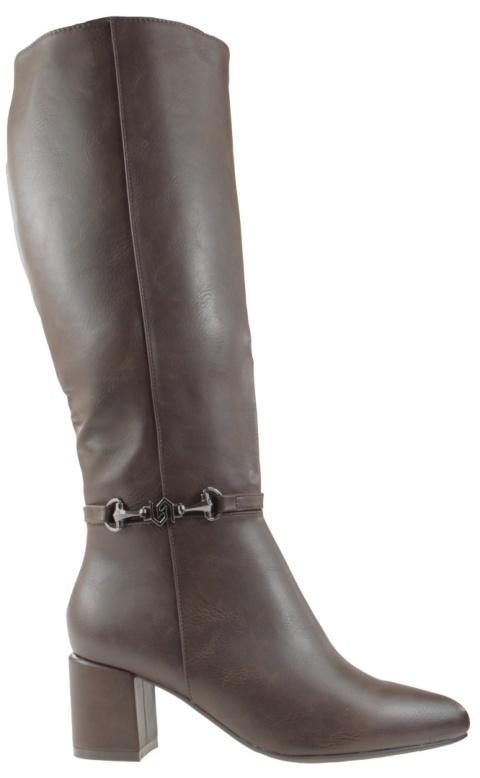 Kozaki damskie M. Daszyński MR2263-12 brąz